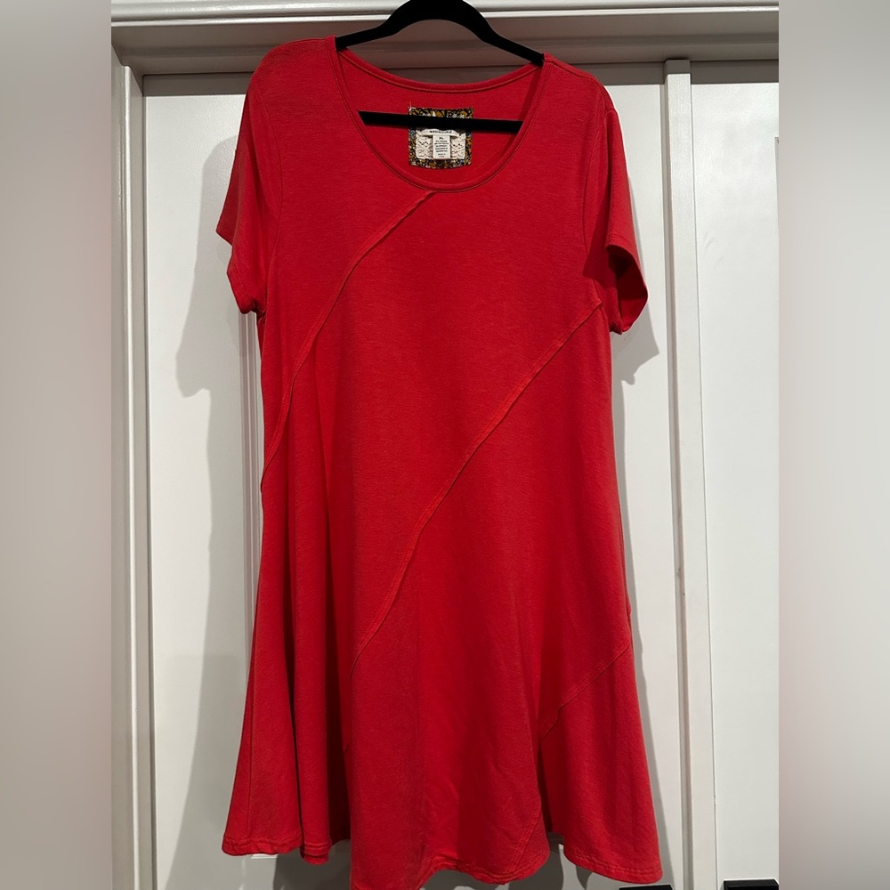 Westbound Women's salmon dress